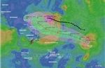 Bão số 9 vẫn duy trì tốc độ và sức gió, cách Móng Cái (Quảng Ninh) khoảng 570km