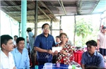 Cà Mau: Hỗ trợ, động viên gia đình bé gái tử vong do điện giật
