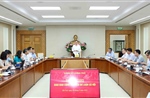 Hội nghị giao ban cộng tác viên dư luận xã hội Đảng ủy Chính phủ