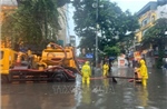 Hà Nội vận hành hết công suất các trạm bơm để tiêu thoát nước