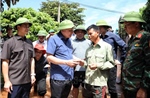 Phó Thủ tướng Nguyễn Hòa Bình kiểm tra, chỉ đạo khắc phục hậu quả mưa lũ tại Bắc Ninh