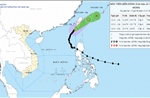 Bão số 14 di chuyển chậm hướng về đảo Đài Loan (Trung Quốc)