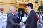 Chủ tịch nước Lương Cường chủ trì lễ đón chính thức Quốc vương Jordan