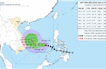 Bão số 15 di chuyển chậm, cách đảo Song Tử Tây khoảng 280 km