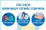 Các cách giảm nguy cơ mắc cúm mùa