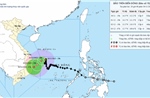 Bão số 15 ít dịch chuyển, hướng về bờ biển phía Đông tỉnh Gia Lai-Đắk Lắk