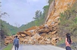 Sạt lở đất đá trên Quốc lộ 6 làm 3 người tử vong, 2 người bị thương 