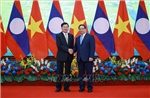Thủ tướng Phạm Minh Chính hội kiến Tổng Bí thư, Chủ tịch nước Lào