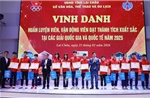 Vinh danh các huấn luyện viên, vận động viên đạt thành tích cao