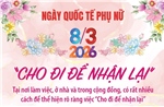Ngày Quốc tế Phụ nữ 8/3/2026: 'Cho đi để nhận lại'