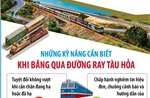 Những kỹ năng cần biết khi băng qua đường ray tàu hỏa