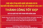 Cuộc bầu cử thành công tốt đẹp