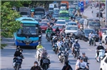 Nhiều tuyến đường cửa ngõ Thủ đô ùn tắc cục bộ do lượng phương tiện tăng cao