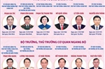 23 thành viên Chính phủ nhiệm kỳ 2026-2031 