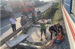 Hải Phòng: Một người bị thương sau va chạm với tàu hỏa