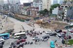 Hà Nội phân luồng nút La Thành - Nguyễn Chí Thanh từ 18/5 để thi công cầu vượt đường Vành đai 1