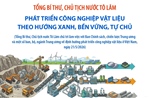 Tổng Bí thư, Chủ tịch nước Tô Lâm: Phát triển công nghiệp vật liệu theo hướng xanh, bền vững, tự chủ