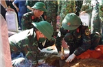 Số hóa thông tin, bàn giao mẫu hài cốt liệt sĩ tại Nghĩa trang liệt sĩ quốc gia Trường Sơn