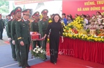 Truy điệu, an táng hài cốt liệt sĩ tại Bát Xát, Lào Cai