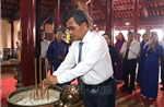 Dâng hương kỷ niệm 530 năm Năm sinh Trấn Quốc công Bùi Tá Hán