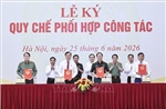 Chủ tịch Quốc hội Trần Thanh Mẫn chứng kiến Lễ ký quy chế phối hợp trong lĩnh vực quốc phòng, an ninh và đối ngoại