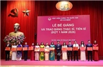 Học viện Chính trị quốc gia Hồ Chí Minh trao bằng tốt nghiệp thạc sĩ, tiến sĩ đợt 1 năm 2026