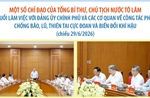 Tổng Bí thư, Chủ tịch nước Tô Lâm đề nghị rà soát, cập nhật toàn bộ kịch bản thiên tai năm 2026