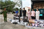 Bắt nhóm đối tượng lừa bán hàng giả thu lợi hàng tỷ đồng