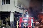 Thanh Hóa: Xuyên đêm dập tắt đám cháy tại khu Công nghiệp Tây Bắc Ga