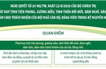 Nghị quyết 24-NQ/TW về phát huy tính tiên phong, gương mẫu của cán bộ, đảng viên