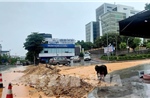 Mưa to gây ngập lụt cục bộ một số nơi ở Quảng Ninh