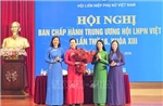 Bà Lê Thị Thủy được bầu giữ chức Chủ tịch Hội Liên hiệp Phụ nữ Việt Nam