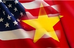 Bộ trưởng Bộ Giáo dục và Đào tạo Nguyễn Kim Sơn dự chiêu đãi kỷ niệm Quốc khánh Hoa Kỳ và 30 năm thiết lập quan hệ ngoại giao Việt Nam - Hoa Kỳ
