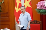 Thông cáo báo chí về cuộc làm việc của đồng chí Tổng Bí thư, Chủ tịch nước Tô Lâm với Thường vụ Đảng uỷ Thanh tra Chính phủ