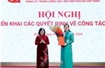 Chỉ định đồng chí Lê Thị Thủy giữ chức Bí thư Đảng ủy Trung ương Hội Liên hiệp Phụ nữ Việt Nam