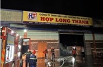Đà Nẵng: Kịp thời khống chế vụ cháy phức tạp tại kho xưởng công nghiệp