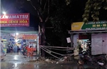 Cứu thành công người bị nước cuốn trong mưa lớn 