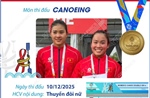SEA Games 33: Canoeing mang về Huy chương Vàng đầu tiên cho Đoàn thể thao Việt Nam