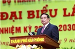 Thủ tướng dự Đại hội đại biểu Đảng bộ thành phố Hải Phòng lần thứ I