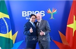 Thủ tướng Phạm Minh Chính hội kiến Tổng thống Brazil Lula da Silva
