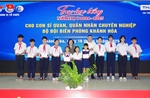 Trao học bổng cho con cán bộ, quân nhân chuyên nghiệp Bộ đội Biên phòng