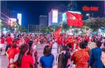 Cổ động viên TP Hồ Chí Minh 'tiếp lửa' cho U23 Việt Nam
