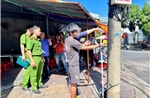 Công an phường Kon Tum bắt đối tượng đốt trụ điện, dựng lại hiện trường điều tra