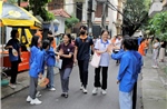 Tuyển sinh lớp 10 tại Hà Nội: Tình nguyện viên hỗ trợ phụ huynh và thí sinh