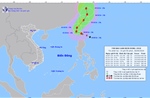 Bão Krathon có khả năng đi vào Biển Đông trong 24 giờ tới 