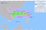 Bão Trà Mi sẽ vào biển Đông thành cơn bão số 6, hướng vào miền Trung 