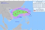 Biển Đông sắp đón bão mới - bão YINXING