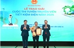 Trao giải Cuộc thi &#39;Tuyên truyền viên tiết kiệm điện năm 2025&#39;