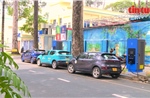 TP Hồ Chí Minh cho lắp đặt trạm sạc ô tô điện tại điểm sử dụng tạm thời lòng đường