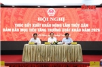 Thúc đẩy mục tiêu tăng trưởng xuất khẩu nông lâm thủy sản năm 2026